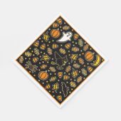 Halloween Party スタンダードランチョンナプキン (角)