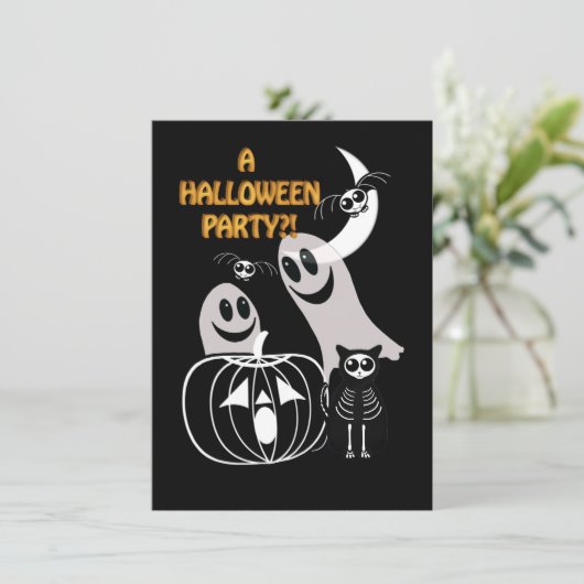 Halloween Party 招待状 (スタンド正面)