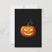 Halloween Party 招待状 (裏面)