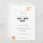 Halloween Party  招待状 (正面)