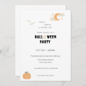 Halloween Party  招待状 (正面/裏面)