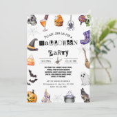  Halloween Party 招待状 (スタンド正面)