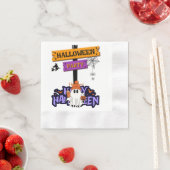 Halloween Party 縁ありカクテルナプキン (インサイチュ)