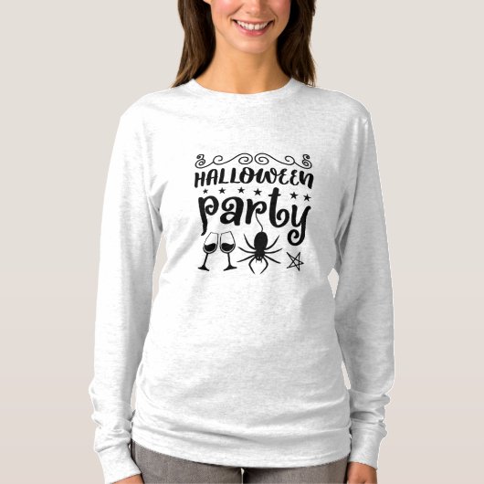 Halloween Party Birthday Tシャツ (正面)