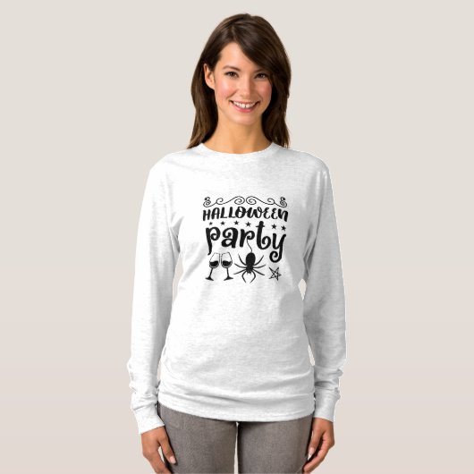 Halloween Party Birthday Tシャツ (正面フル)