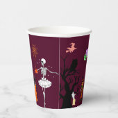 HALLOWEEN Party Cup – Haunted House & Pumpkin  紙コップ (右)