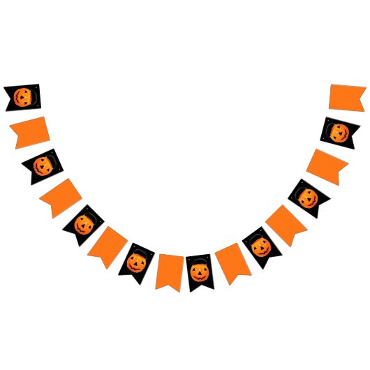 Halloween Party Decoration Bunting Flags バンティングフラッグ (全)