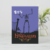 Halloween Party invitación Drinks 招待状 (スタンド正面)