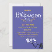 Halloween Party invitación Drinks 招待状 (裏面)