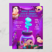 Halloween Party Invitation  招待状 (正面/裏面)