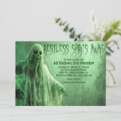 Halloween Party Invitation 招待状 (スタンド正面)