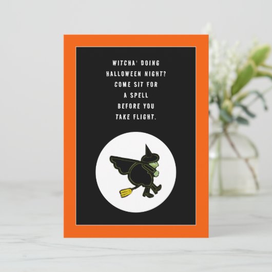 Halloween Party Invitation 招待状 (スタンド正面)