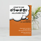Halloween Party Invitation 招待状 (スタンド正面)