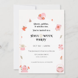 Halloween Party Invitation 招待状