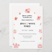 Halloween Party Invitation 招待状 (正面/裏面)