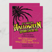 Halloween Party Invitation 招待状 (正面/裏面)