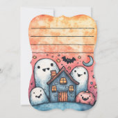 Halloween Party Invitation 2025 招待状 (裏面)