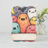 Halloween Party Invitation 2025 招待状 (スタンド正面)