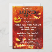 Halloween Party invitation Spooktacular design 招待状 (正面)