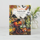 HALLOWEEN PARTY INVITATIONS 招待状 (スタンド正面)