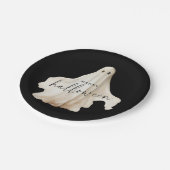 Halloween Party Paper Plate Ghost Adult Spooky ペーパープレート (アングル)