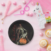 Halloween Party, Pappteller mit Geisterpferd ペーパープレート (パーティー)