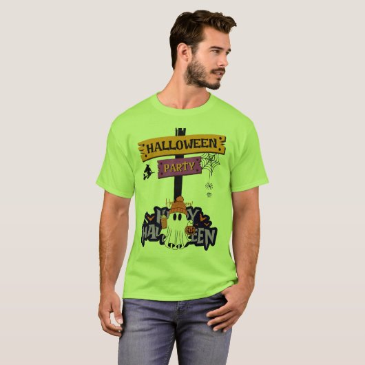 Halloween Party Tシャツ (正面フル)