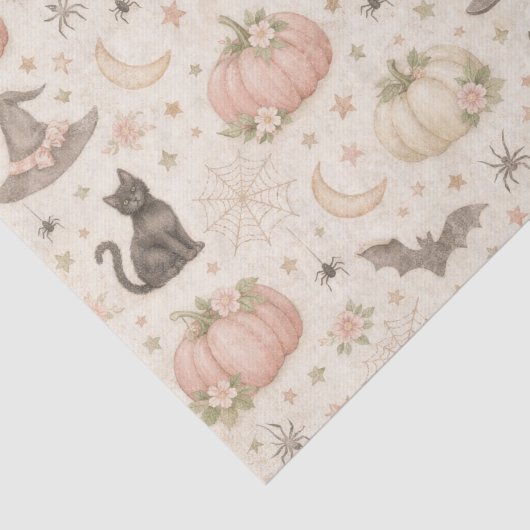 Halloween Pastel Pumpkins 薄葉紙 (詳細)