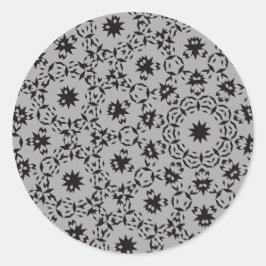 Halloween Pattern ラウンドシール