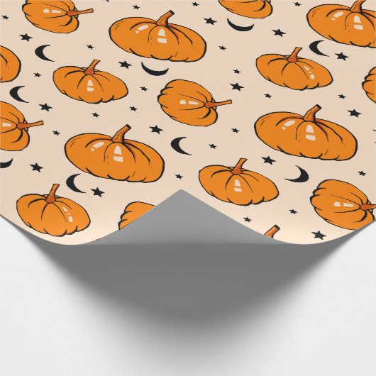 Halloween Pattern  ラッピングペーパー (角)