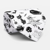 Halloween pattern design ネクタイ (ロール)