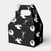 Halloween pattern on black フェイバーボックス (裏面サイド)