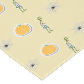 Halloween pattern on cream ショートテーブルランナー (コーナー)