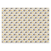 Halloween Patttern Scary Corn Field Characters テーブルクロス (正面(横))