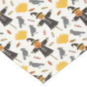 Halloween Patttern Scary Corn Field Characters テーブルクロス (アングル)