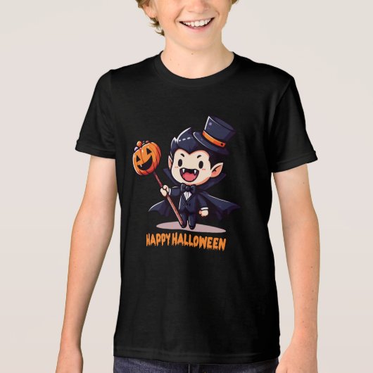 Halloween - Petit vampire enfantin トライブレンドTシャツ (正面)