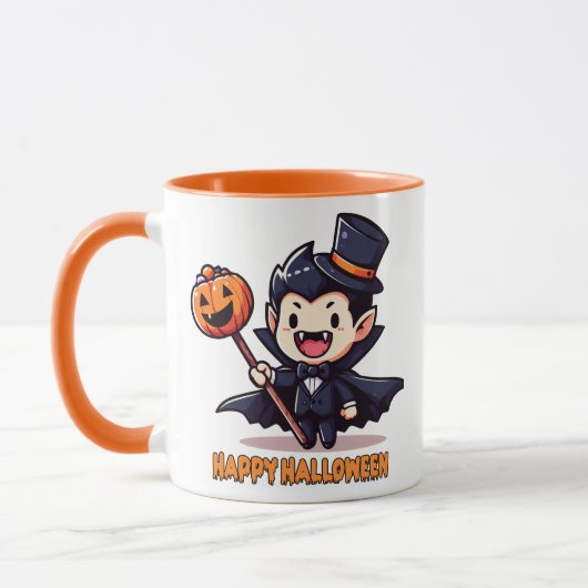 Halloween - Petit vampire enfantin マグカップ (左)