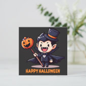 Halloween - Petit vampire enfantin 招待状 (スタンド正面)