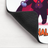 Halloween - Petit Vampire et citrouille マウスパッド (コーナー)