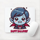 Halloween - Petit vampire mignon マウスパッド (マウス)