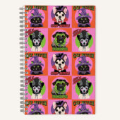 Halloween Pets ノートブック (正面)