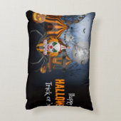 Halloween pillow アクセントクッション (裏面(縦))