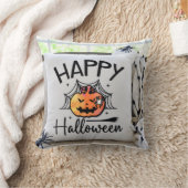Halloween Pillow クッション (ブランケット)