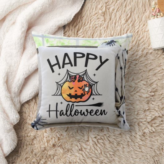 Halloween Pillow クッション (ブランケット)