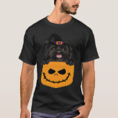 Halloween Pocket Cairn Terrier Scary Jack O Lanter Tシャツ (正面)