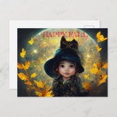 Halloween postcards for friends ポストカード (正面/裏面)