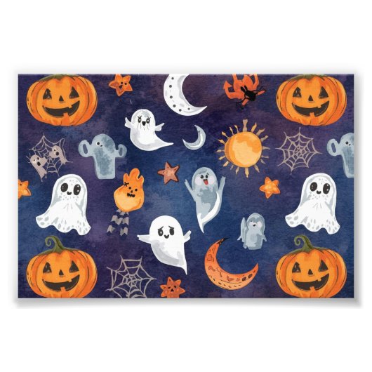 Halloween poster フォトプリント (正面)