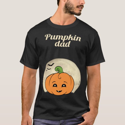Halloween Pregnancy Dad Expecting Twin Babies Pump Tシャツ (正面)