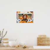 Halloween print for your favorite photo ポスター (キッチン)