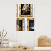 Halloween Printable 50 Vintage Mega Bundle Set ポスター (キッチン)